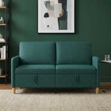 SOFA s pohranom Tamnozelena 152 x 78 x 87 cm Poliester | shoptok.hr