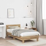  Krevetna konstrukcija Umjetnički hrast 193 x 95 x 88 cm | shoptok.hr
