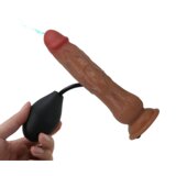 Pretty Love 2025 Vibrirajući strap-on dildo - Kyton, 19 cm, smeđi | shoptok.hr