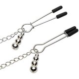 Fifty Shades of Grey satenasta ovratnica s čipkom i stezaljkama za bradavice - play nice | shoptok.hr
