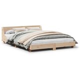 Furnova Posteljni okvir brez vzmetnice 135x190 cm trdna borovina, (21941309) | Shoptok.si