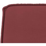  Klupa crvena boja vina 100 x 75 x 76 cm od umjetne kože - boja crnog vina | shoptok.hr