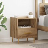  Noćni ormarić 2 pcs Smeđa 40 x 35 x 47,5 cm Konstruirano drvo | shoptok.hr