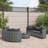  7-dijelni set vrtnih sofa sivi od poliratana | shoptok.hr