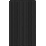 TV zidni ormar Zidne Crna 59 5 x 31 x 100 cm Konstruirano drvo | shoptok.hr