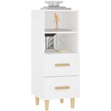  Komoda bela 34,5x34x90 cm konstruiran les, (20653977) | Shoptok.si