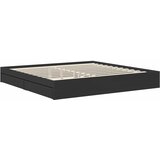  s od storage Crna 200 x 200 cm Konstruirano drvo | shoptok.hr