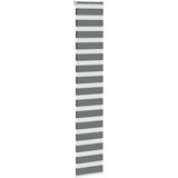 vidaXL Zebra senčilo temno sivo 40x200 cm tkanina širina 35,9 cm | Shoptok.si