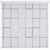 Furnova Rolo zavesa za prho 100x240 cm kvadratni vzorci, (21917771) | Shoptok.si