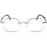  Muške Dioptrijske naočale Silhouette Venture 5558 KZ 51/19 Silver Cijene