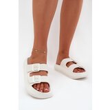 VINCEZA Ladies Foam Slides With Buckles | shoptok.hr