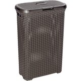 Curver koš za veš Ratan 40l braon | Eponuda.com