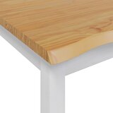  Visoki Bar Sto EKAI Bijela 112 x 70 x 91 cm Masivna borovina | Eponuda.ba