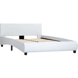  Za krevet od umjetne kože LED bijeli 140 x 200 cm | shoptok.hr