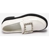 Resti Lacquered shoes with a white buckle. Fogim- Footwear | Shoptok.si