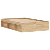 vidaXL Okvir za krevet boja hrasta sonome 120 x 190 cm mali bračni | shoptok.hr