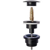 REA Bath Vtič za umivalnik Universal click-clack Črna mat | Shoptok.si