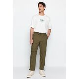Trendyol Khaki Men's Jogger Fit Parachute Pants Cene
