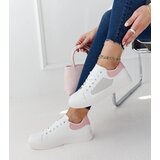 Gemre White women's lace-up sneakers Semhar | Shoptok.si