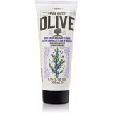 Korres Pure Greek Olive & Rosemary Flower hidratantna krema za tijelo s maslinovim uljem 200 ml