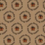 The Unique Paper Company Precious Metal - Ukrasni papir tabak - Precious Metal, Bio Glitter, Happy Birthday Circle Copper Present on Kraft Cene