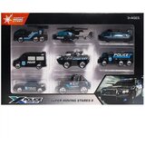 Magic Toys X-Police mali policijski automobilski set od 8 komada | shoptok.hr