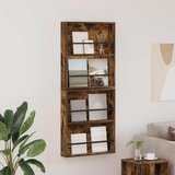  Polica za časopise Zidne 2 pcs Dimljeni hrast 60 x 12 x 70 cm | shoptok.hr
