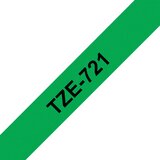 Brother Trak TZE-721 (zelena-črna), original | Shoptok.si