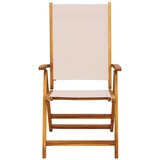 Sklopive stolice 2 kom. Masivno drvo akacije i tekstilen | shoptok.hr