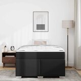 vidaXL Konstrukcija postelje Drugo Črna 120 x 200 cm Umetna koža | Shoptok.si