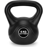 springos Kettlebell za vaje, 6 kg uteži, kettlebell za trening ABS, črna žoga, (5000136400) Cene