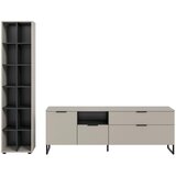 Livetastic DNEVNI REGAL, črna, kašmir | Shoptok.si