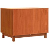  Kućica za pse Vosak smeđa 100 x 70 x 70 cm Čvrsto borovo drvo | shoptok.hr