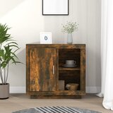 vidaXL komoda boja dimljenog hrasta 80x40x75 cm Cijene