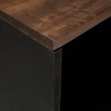 vidaXL Stranska omarica 80x33.5x75 cm Trdi les mango | Shoptok.si