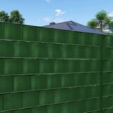 springos traka za ogradu 19 cm x 35 m, tamnozelena, s 20 kopči | shoptok.hr