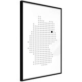  Poster - Pixel Map of Germany 20x30 | shoptok.hr