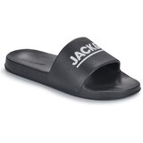 Jack & Jones Natikači JFWOLLIE SLIDER Črna | Shoptok.si