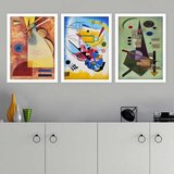 Wallity Set uramljenih slika 3BC_UN14832, 3 Dela | ePonuda.com