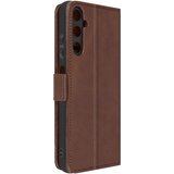 AVIZAR Preklopna torbica denarnica za Samsung Galaxy A05s, podpora za video - rjava, (20918060) Cene