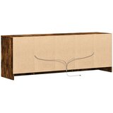 TV ormarić s LED svjetlima boja hrasta 139,5x34x50 cm drveni | Eponuda.ba