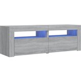 Furnova TV omarica z LED lučkami siva sonoma 120x35x40 cm, (21923542) | Shoptok.si