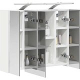  Kupaonski ormar s ogledalom Bijelo 60 x 14 5 x 50 cm | shoptok.hr