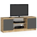 AKORD RTV KABINET K140 2D 1P CLP HRAST ARTISAN / SIVI, (21703365) Cene