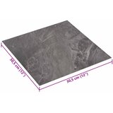  Samoljepljive Pločice za Pod 30,5 x 30,5 cm 20 pcs PVC Crna | shoptok.hr