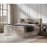 Maison de Rêve Bež boxspring postelja s prostorom za shranjevanje 200x200 cm Passion – | Shoptok.si