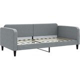  Dnevni krevet na razvlačenje svjetlosivi 100x200 cm od tkanine | shoptok.hr