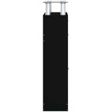 vidaXL Ormarić za cipele crni 63 x 24 x 104 cm od konstruiranog drva | shoptok.hr