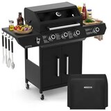 Kaminer Plinski roštilj 3+1 13,5 kW Varen Black 4.0 | shoptok.hr