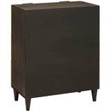  Kreveta 2 pcs Crna i zlatna 60 x 33 x 75 cm Čvrsto drvo manga | shoptok.hr